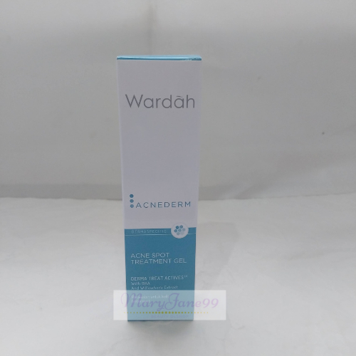 Wardah acnederm acne spot treatment gel 15ml/gel totol jerawat/obat jerawat/spot gel/acne/berjerawat