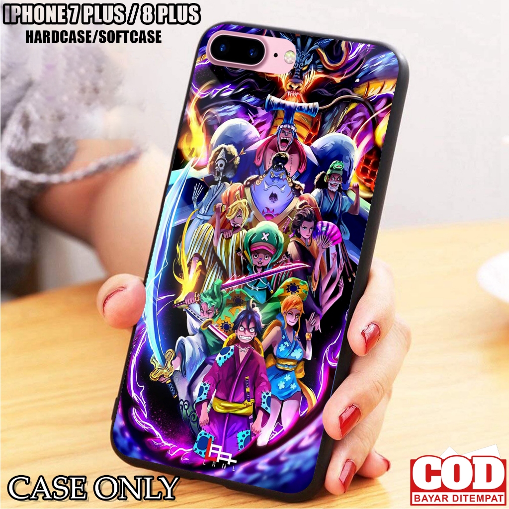 Case IPHONE 7 PLUS / IPHONE 8 PLUS - Casing IPHONE 7 PLUS / IPHONE 8 PLUS [ ZORO ] Silikon - Kesing 