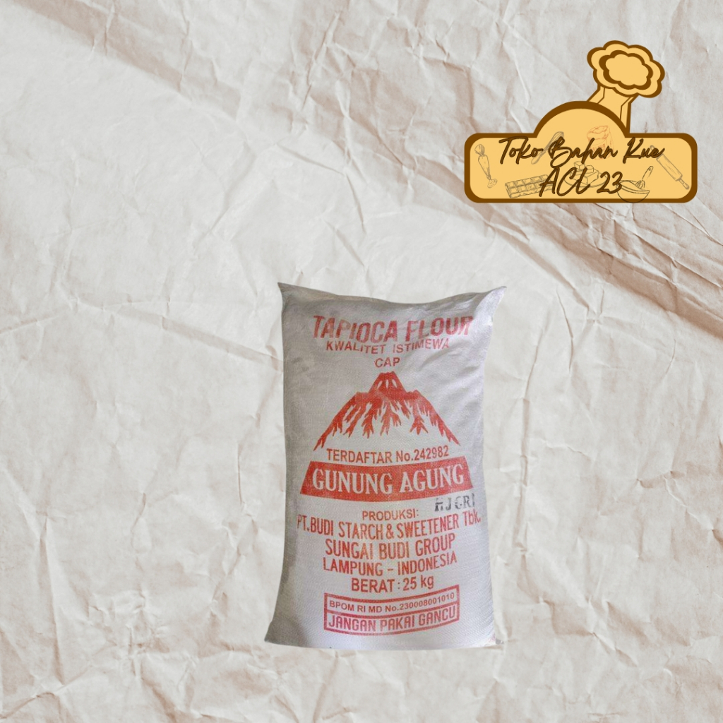 

Tepung Kanji Curah/Tepung Kanji Repack/Tepung Kanji Kiloan/Tepung Tapioka Curah 1 Kg