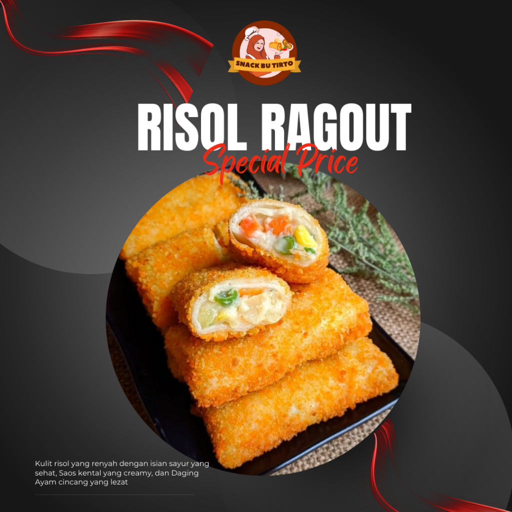 

Risol Rogut Ayam Premium frozen by Snack Bu Tirto