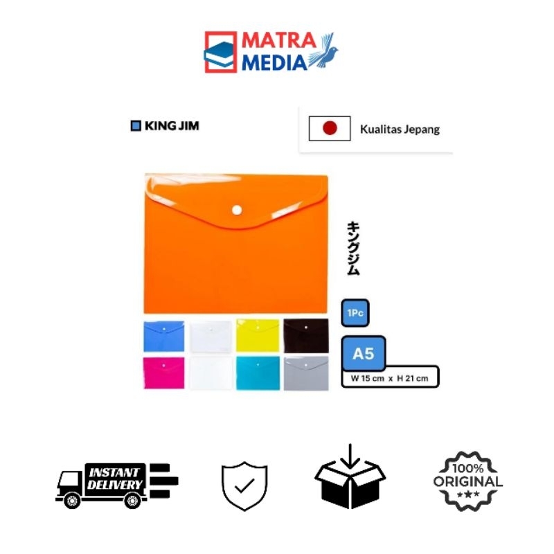 

envelop holder a5 king jim