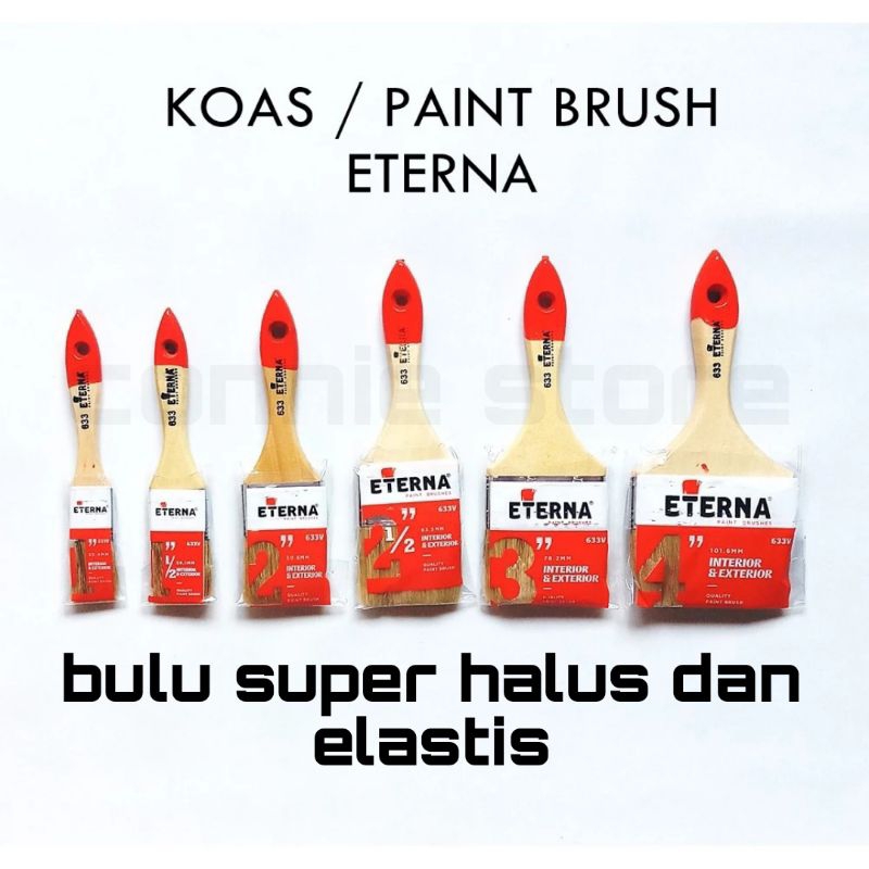 

Koas Eterna Paint Brush Premium kuas eterna super halus