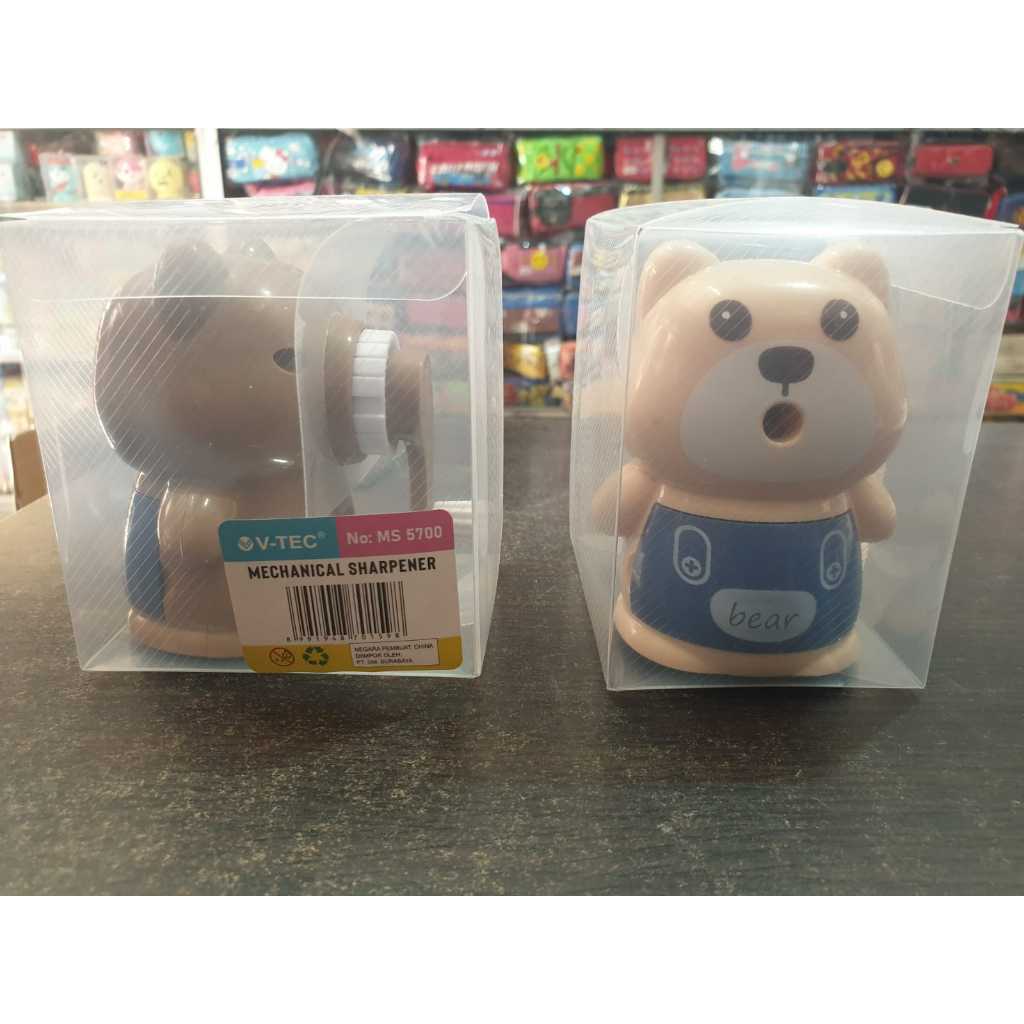 

Rautan Meja Fancy / Ongotan Pensil Putar Beruang / Ongotan Meja Unik V-TEC Bear no 5700