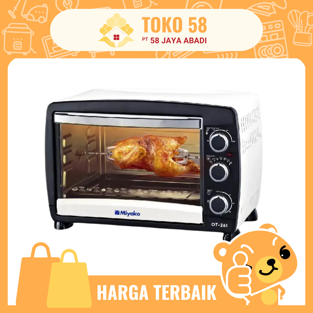 [COD] Oven Toaster Miyako OT-261