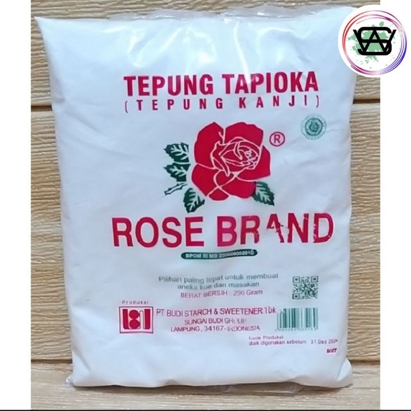 

Tepung tapioka Rose Brand 250gr