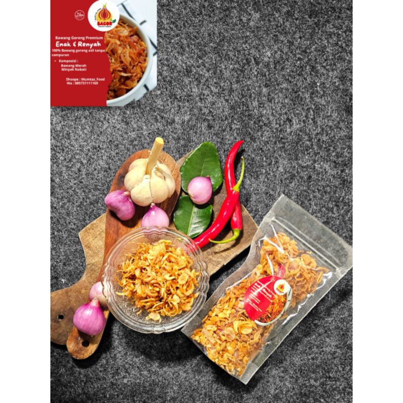 

Bawang Goreng Pacet Berkualitas Super Premium Grade-A 100% Asli Tanpa Campuran Tepung 100 gram termurah kemasan pouch