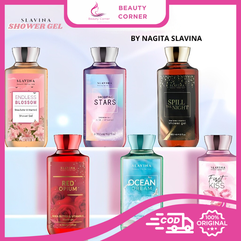 Slavina Shower Gel 350ml BY Nagita Slavina