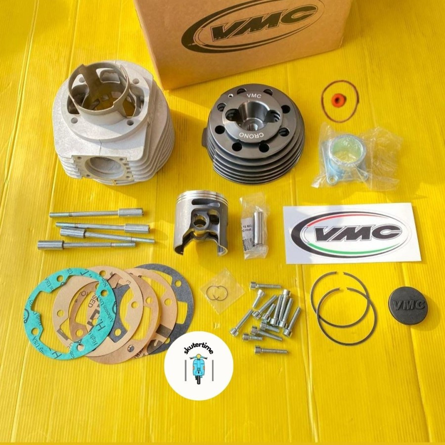 Blok Set VMC Crono 187 cc Alloy utk Vespa PX Sprint dkk