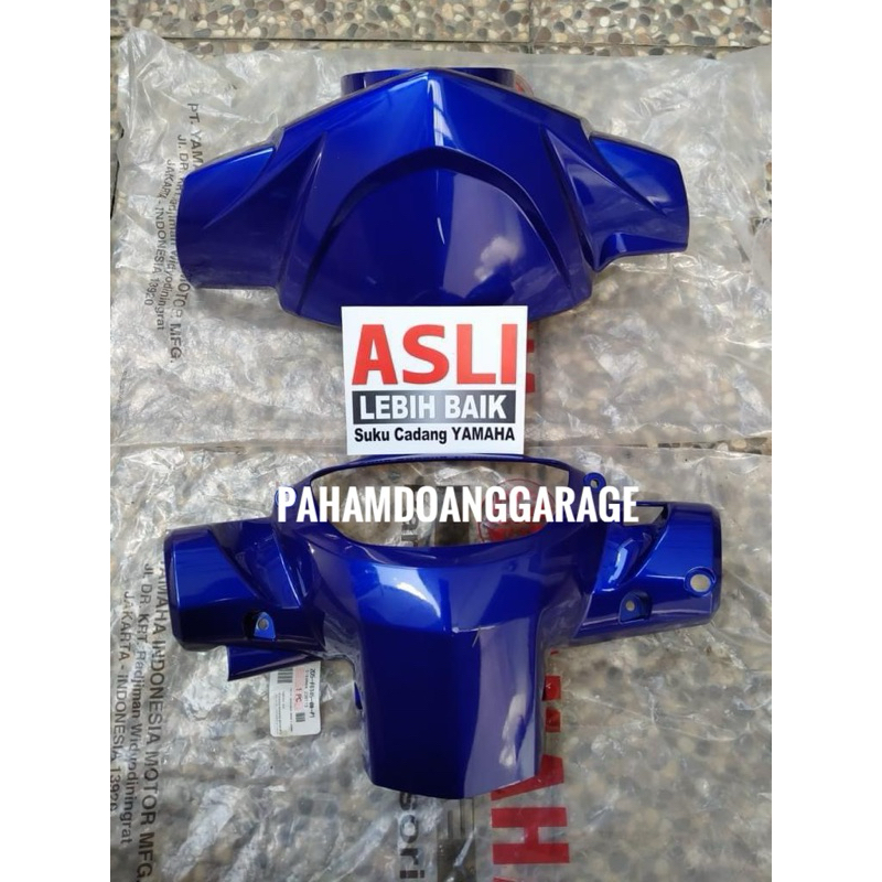 Batok nouvo z biru totok nouvo z biru cover kepala nouvo biru Body batok nouvo Z biru original yamah