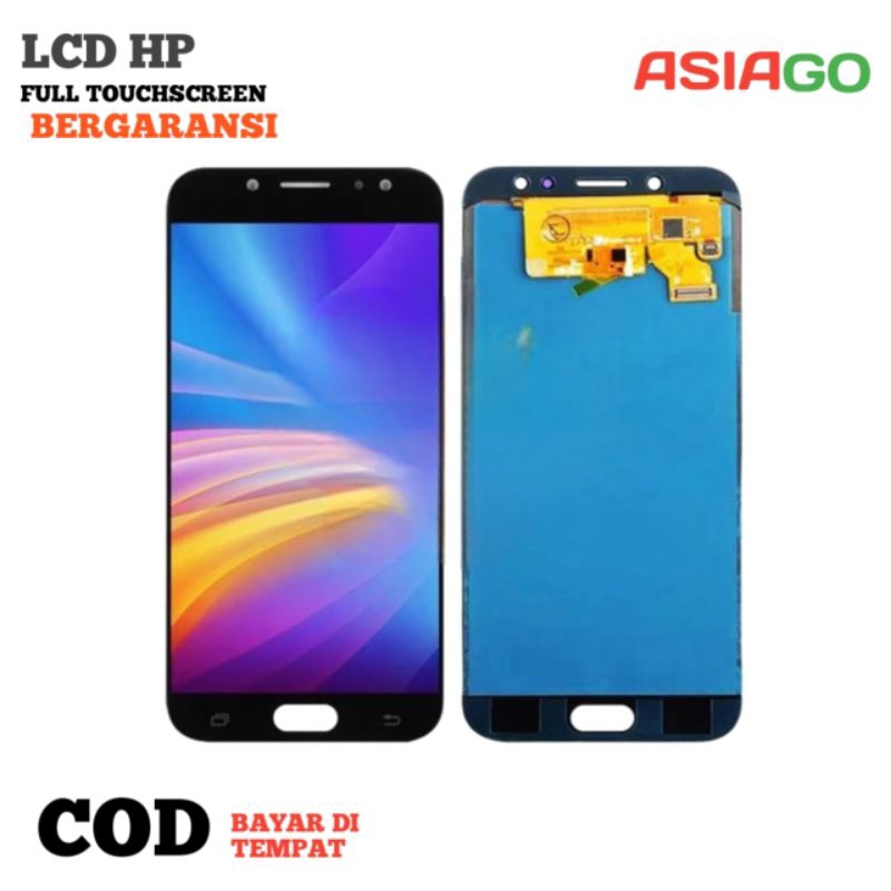 (ORIGINAL) LCD SAMSUNG GALAXY J7 PRO 2017 AMOLED FULLSET TOUCHSCREEN ORI