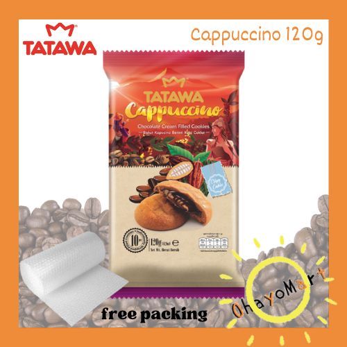

Tatawa Cappuccino/ Cookies coffee chocolate/ biskuit coklat kopi 120g