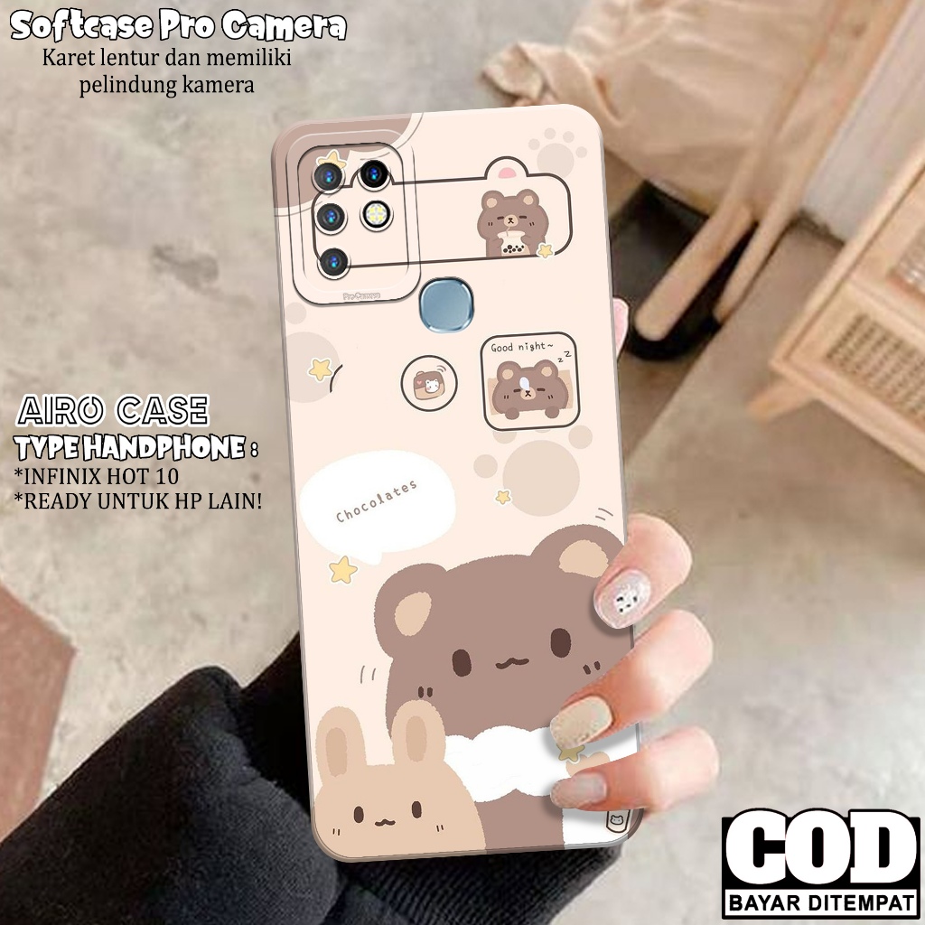 Case INFINIX HOT 10 Terbaru - Softcase INFINIX HOT 10 - Fashion Case KARTUN - Casing INFINIX HOT 10 