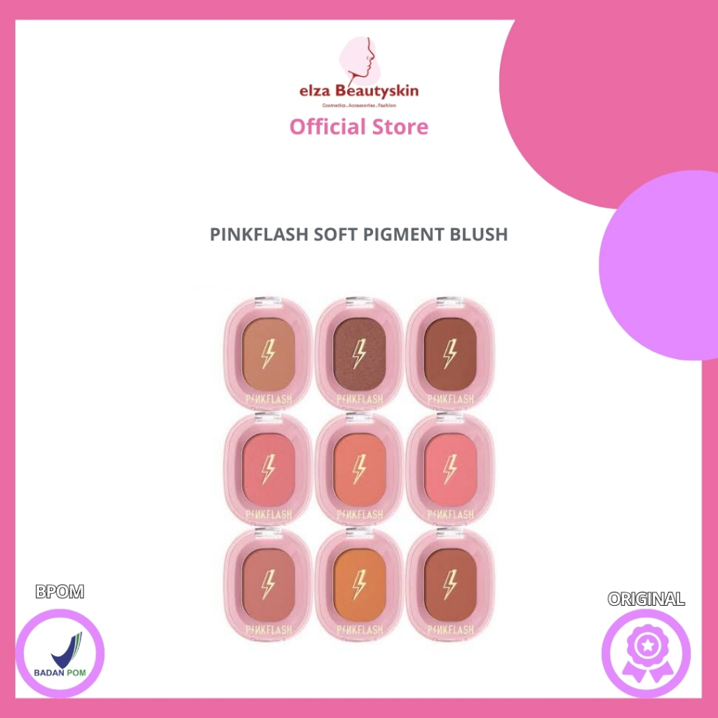 PINKFLASH Soft Pigment Blush On | PINK FLASH Blush On