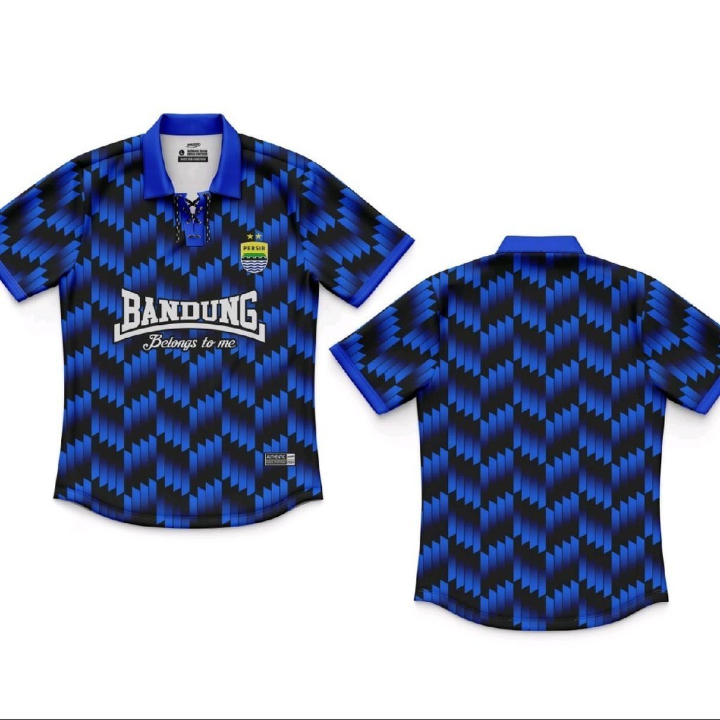 Hudsas Jersey Persib Bandung Biru Futsal Olahraga Jersey Sport