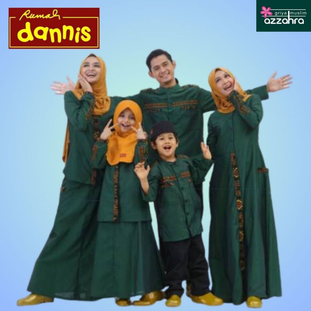 [DANNIS] BAJU GAMIS ABAYA SETELAN ROK DAN KOKO DANNIS D'TRIBAL ARMY // JUBAH ABAYA ANAK // SETELAN R