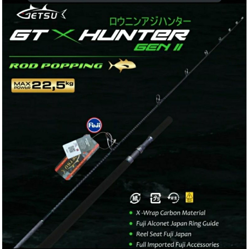 JORAN POPPING GETSU GT X HUNTER