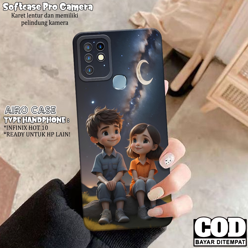 Case INFINIX HOT 10 Terbaru - Softcase INFINIX HOT 10 - Fashion Case KARTUN - Casing INFINIX HOT 10 