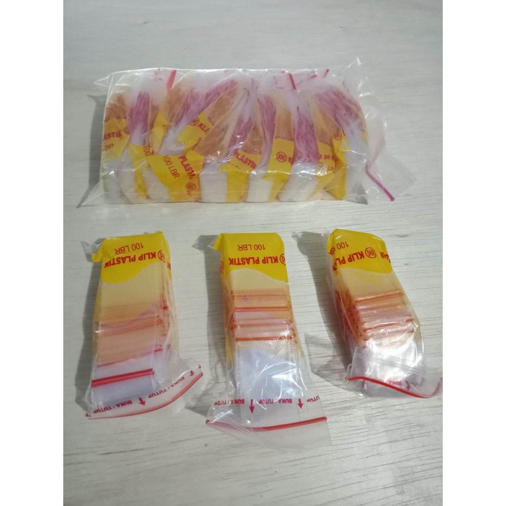 [BISA COD] PLASTIK KLIP 2x4,5 (ISI 1.000 LEMBAR) / PLASTIK KLIP 2X4,5 / PLASTIK KLIP KECIL / ZIPLOCK