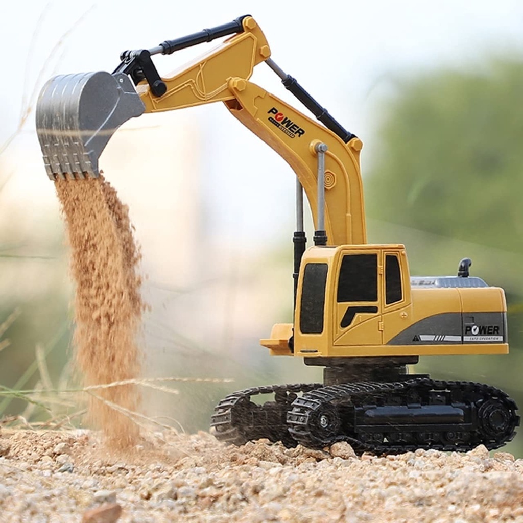 RC Excavator 6 Channel Remote Control Excavator Skala 1:24 RC Beko Excavator