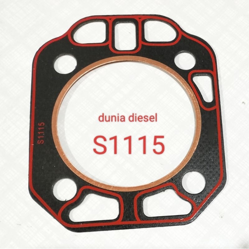 paking deksel ZS1115  S1115 gasket cylinder head Silicon mesin diesel jian dong dong feng