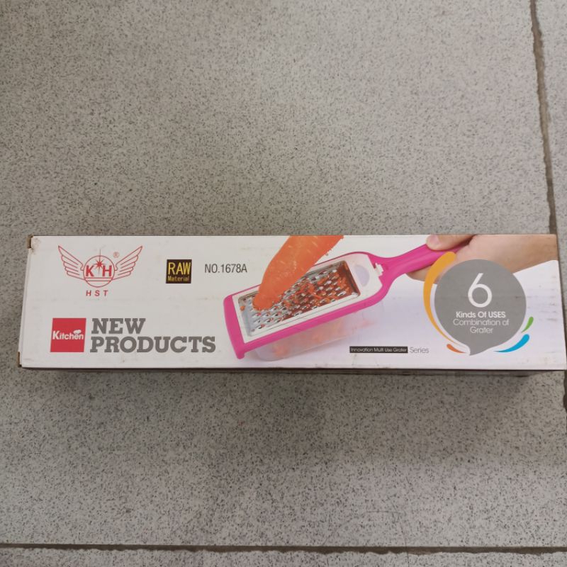Set parutan keju grater parutan multifungsi isi 6 pisau
