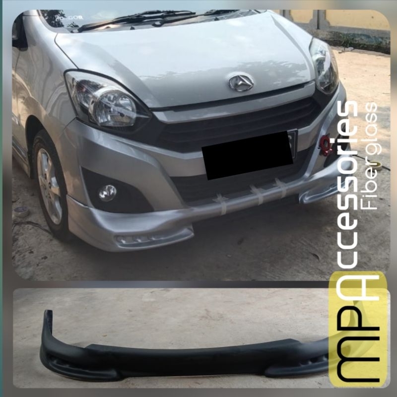 Add-on bodykit bumper depan Khusus agya 2015-2017