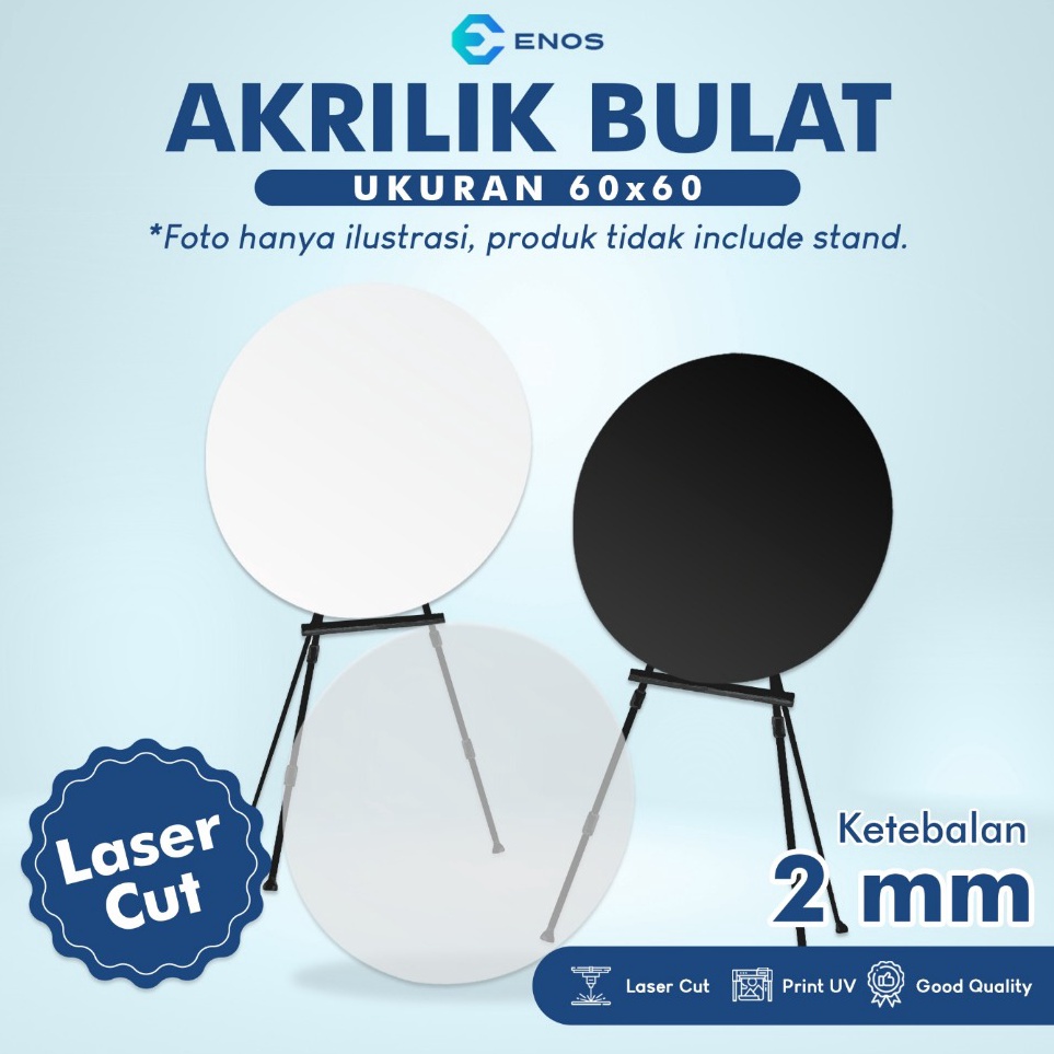

KODE K68G AKRILIK BULAT DIAMETER 6CM TEBAL 2MM ACRYLIC BULAT POLOS