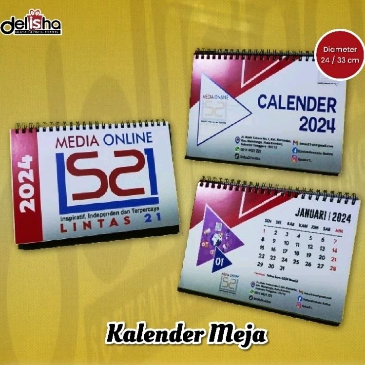 

[KUSTOM] Kalender Meja