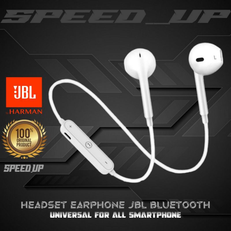 Headset Earphone Handsfree JBL Bluetooth