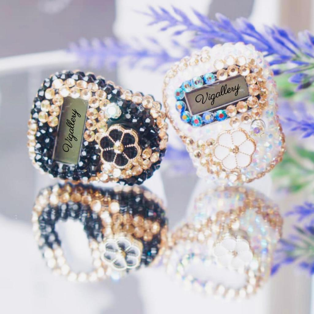 TASBIH DIGITAL SWAROVSKI CANTIK TALI MUTIARA BLINK BLINK