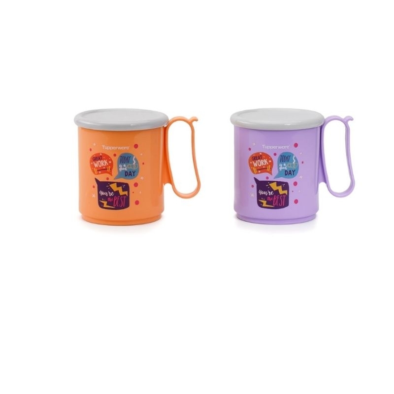 TUPPERWARE JUMBO MUG @ 600ML ( 2PCS )