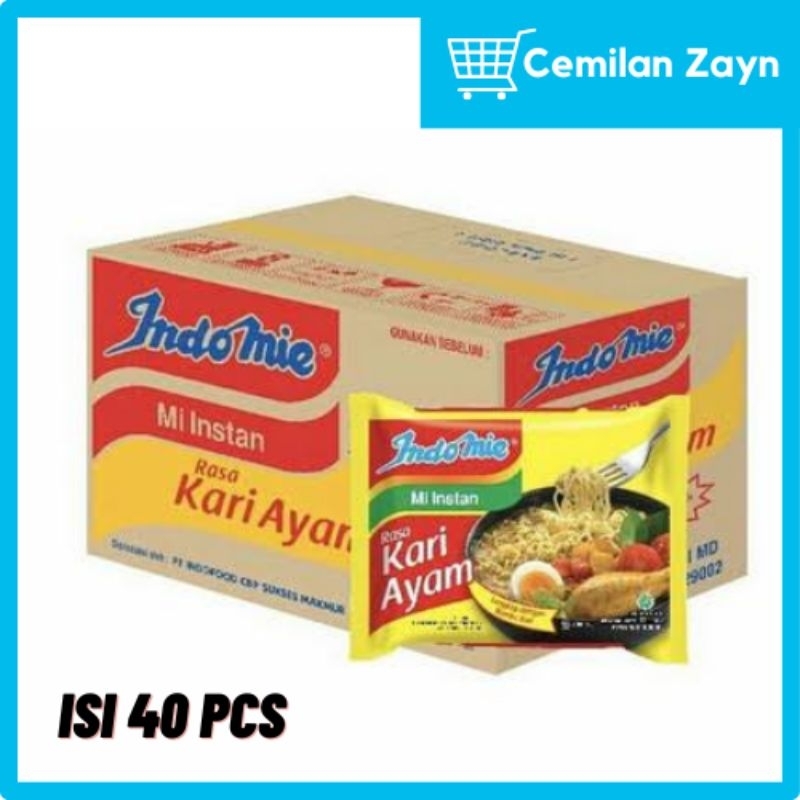 

Indomie Kari Ayam 1 dus Isi 40 pcs murah harga grosir