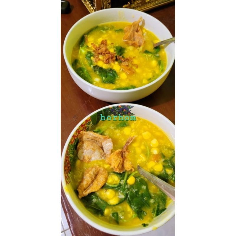 

Bubur Manado (No MSG) plus sambal