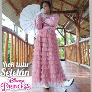 ROK TUTU PANJANG//SETELAN ANAK PRINCESS//ROK TUTU PREMIUM//SETELAN ANAK PEREMPUAN//SETELAN ROK TUTU 