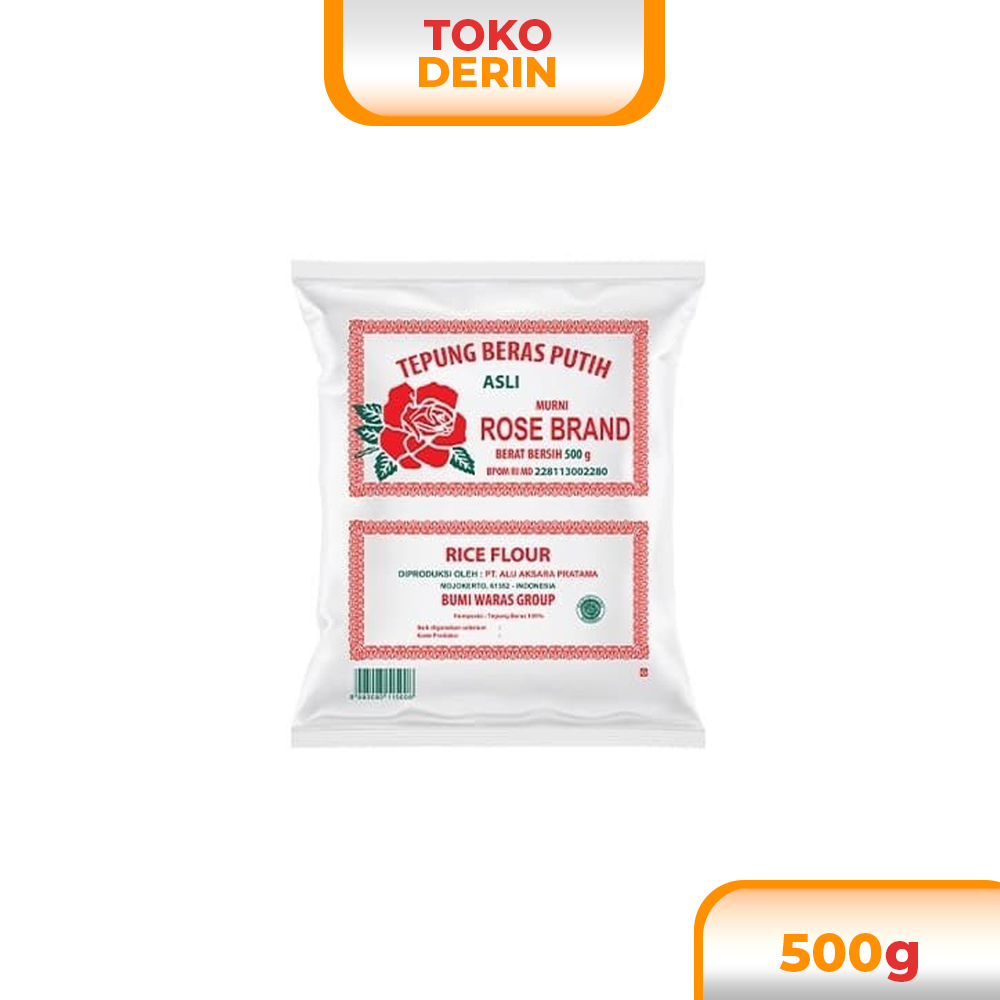 

Rose Brand Tepung Beras Putih 500 Gram