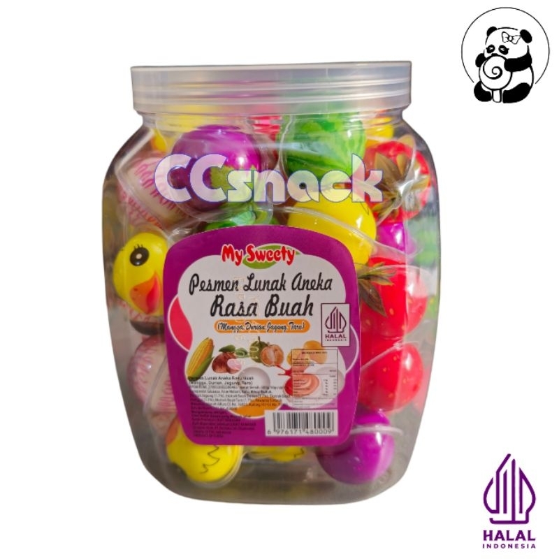 

PERMEN LUNAK BULAT / PERMEN JELLY TOPLES ISI 50