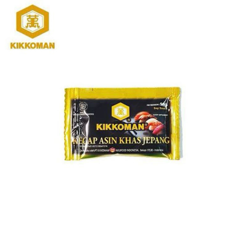 

Kikkoman Soy Sachet Kecap Asin 5ml