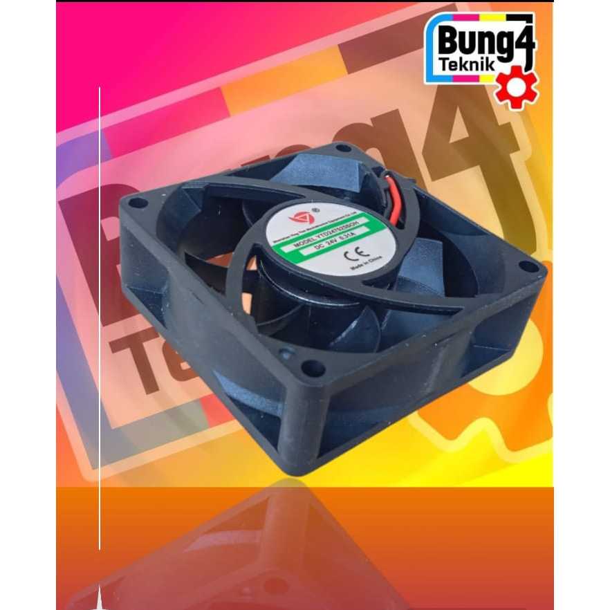 PART LAS LISTRIK KIPAS MESIN LAS DC 24V 7 X7 CM Fan Dc 24v ORIGINAL