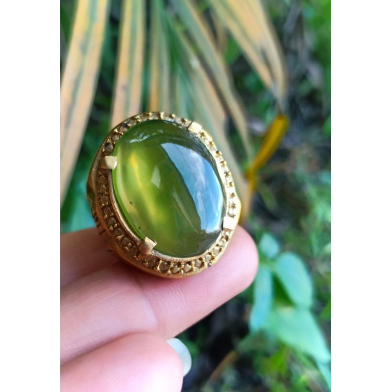 Batu akik serpentine/batu akik aceh/batu akik serpentine green aplle