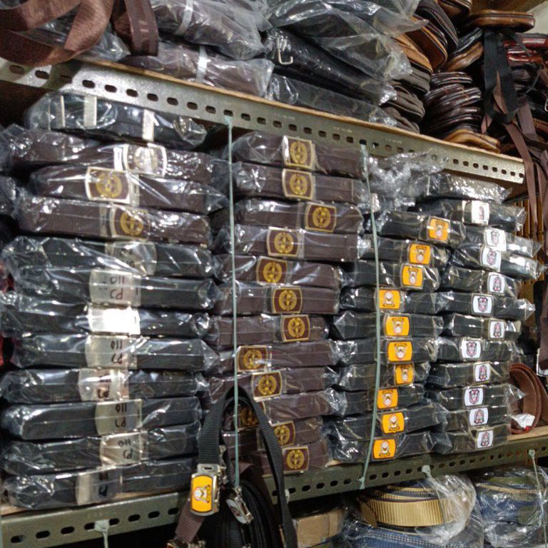 

KODE V95L Paket 1 Lusin Sabuk Sekolah Nilon Ikat Pinggang Anak Sekolah SD SMP SMA Non Resin