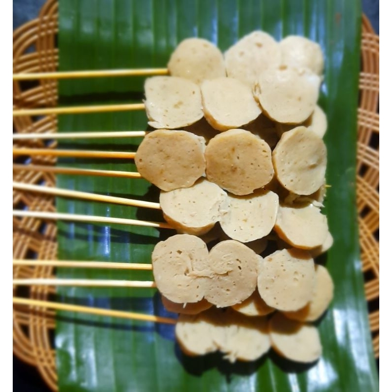 

sate bakso / sate bakso angkringan / sate bakso frozen