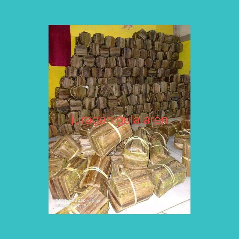 

gula aren asli 100% tampa campuran