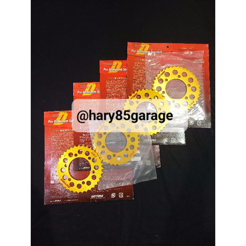 GEAR GIR DAYTONA DURALUMIN KAWASAKI NINJA150R 415-35 36 37 38 ORIGINAL