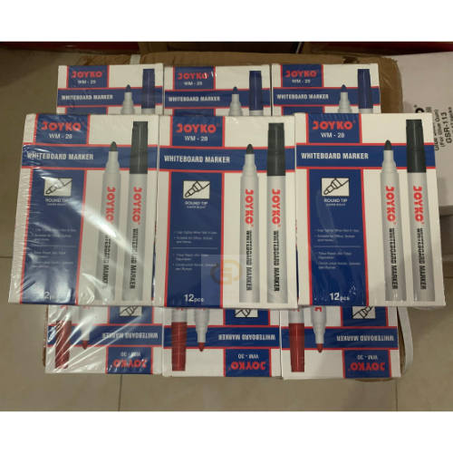 

(1 LUSIN / 12 PCS) Joyko Whiteboard Marker Spidol Papan Putih