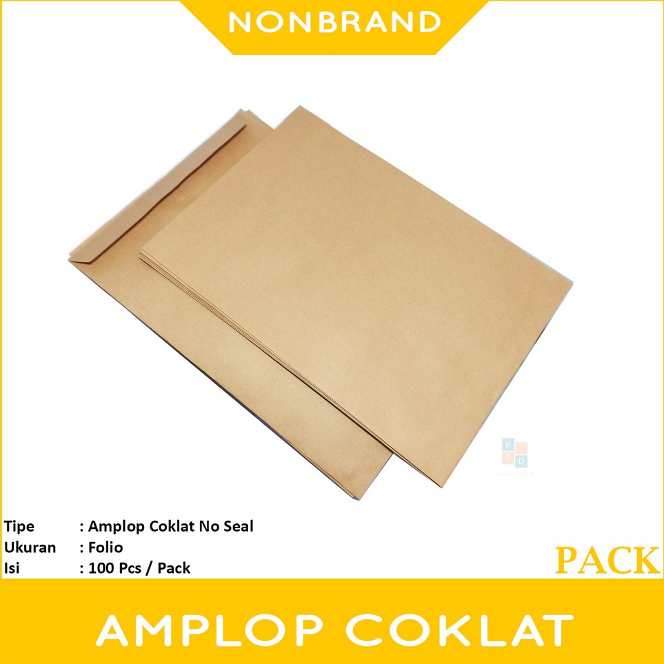 

KODE L96T PPID Amplop Coklat Folio Tanpa Perekat Pack