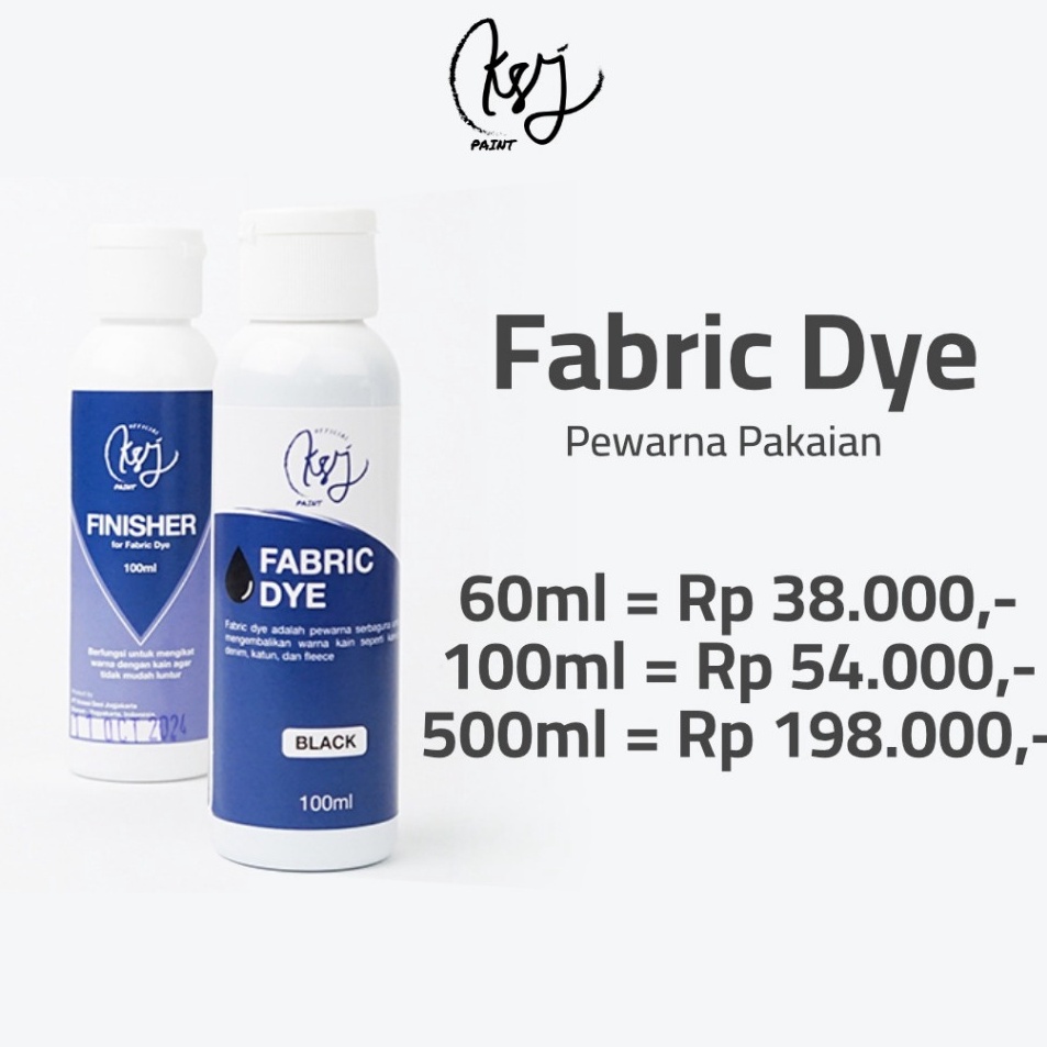 Diskon Gede Wantex Pewarna Kain Jeans Jaket dan Hoodie premium  KSJ Paint