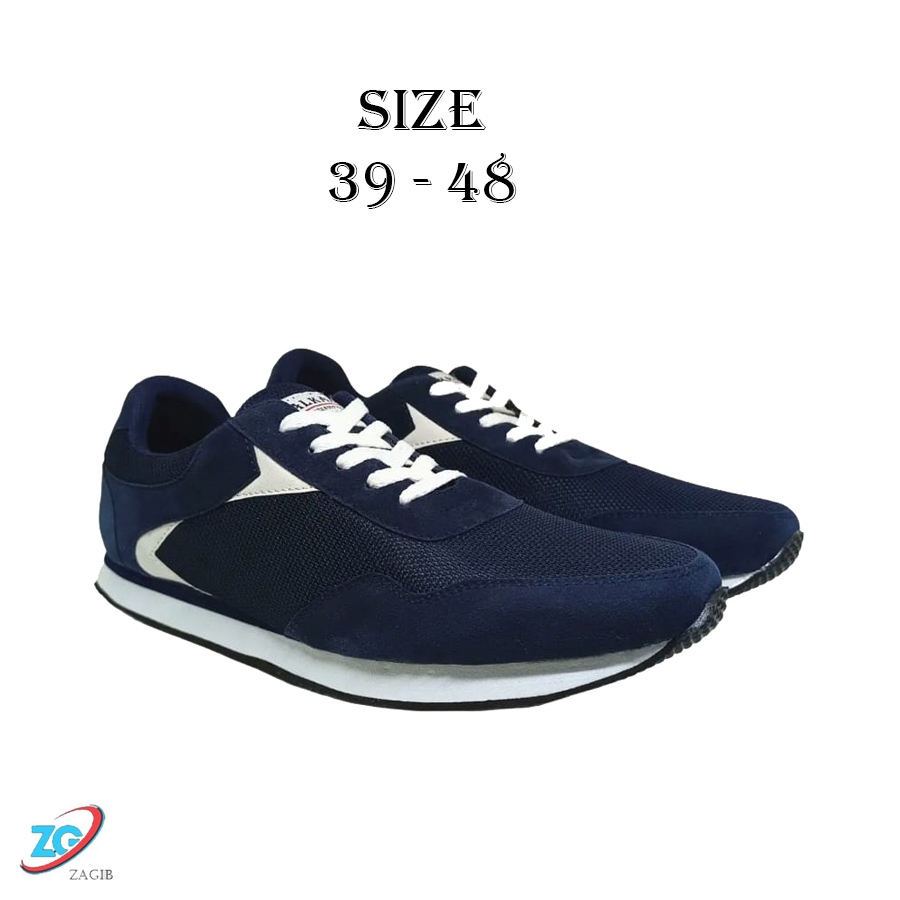 Zagib Running Shoes Big Size | Sepatu Casual Pria | Sepatu Sneaker Olahraga Sport Ukuran Jumbo Kecil