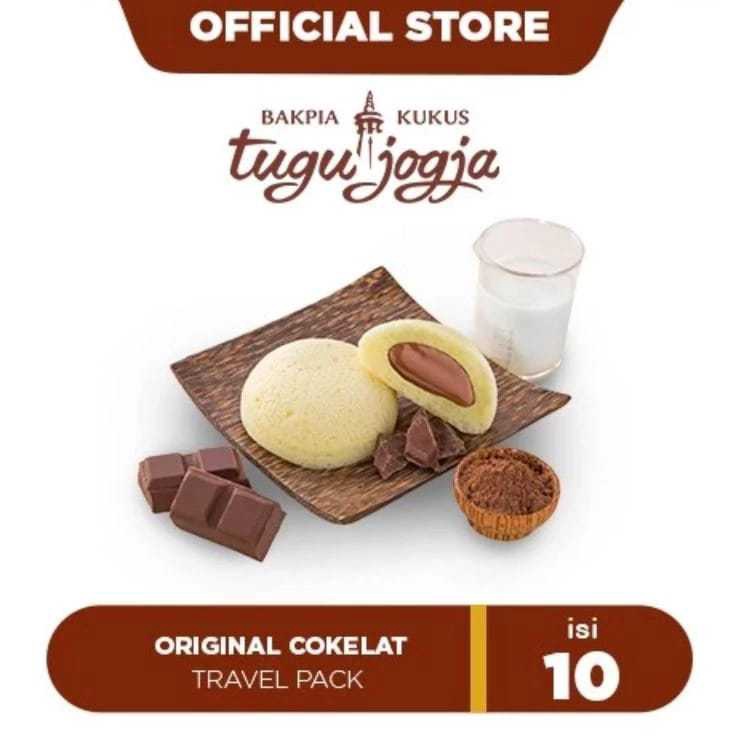 

Spesial Edition BAKPIA KUKUS TUGU JOGJA Kemasan Travel Pack isi 1 pcs Bakpia Kukus Tugu Jogja Bakpia Tugu Jogja