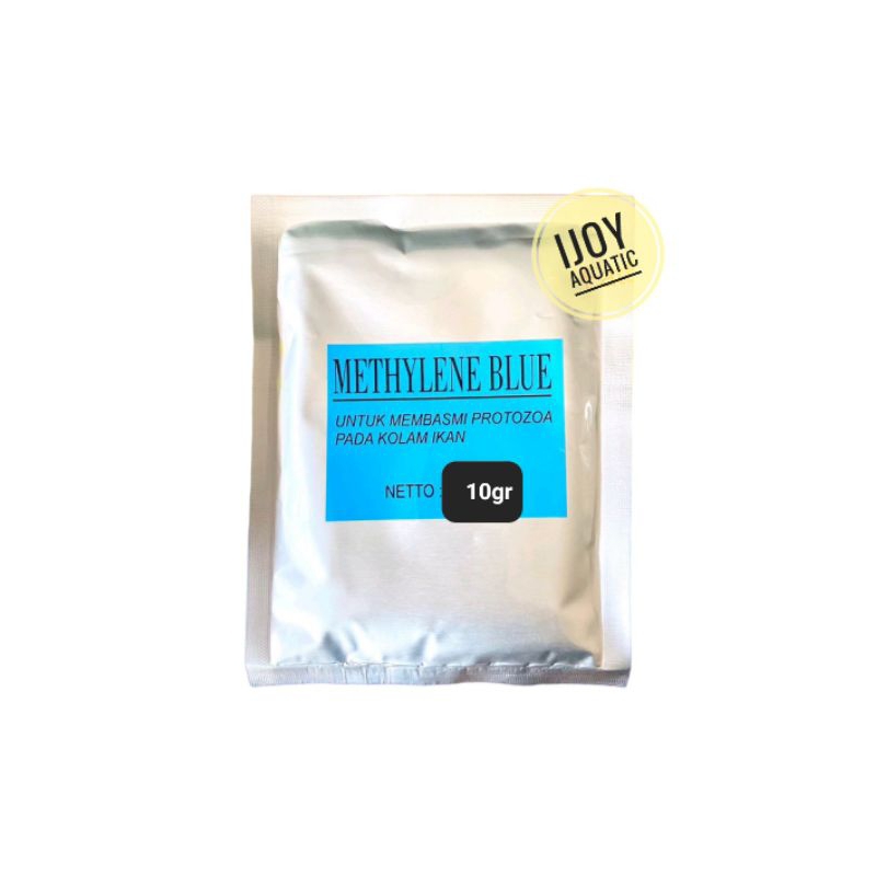 Methylene blue SERBUK 10gr obat biru ikan hias