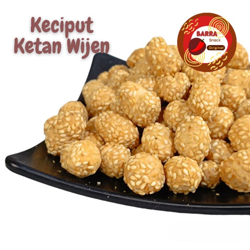 

Keciput Ketan Wijen Renyah Manis Gurih Ga Kopong